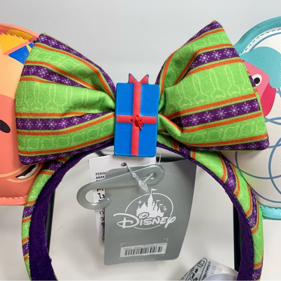 NWT. Disney Parks Pixar Christmas Ornament Toy Story Minnie Mouse Ears - Picture 3 of 9